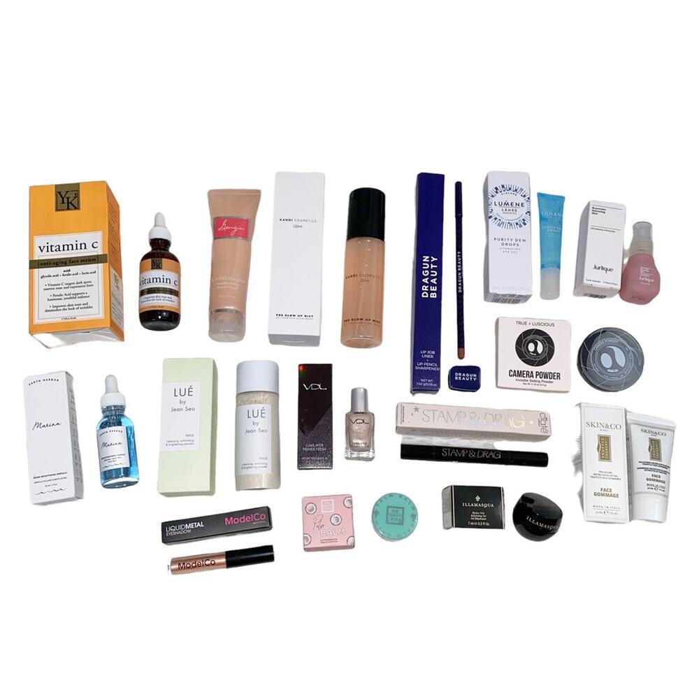 NEW in Box Full Size Makeup Beauty Skincare Large Bundle Lot